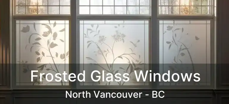  Frosted Glass Windows North Vancouver - BC