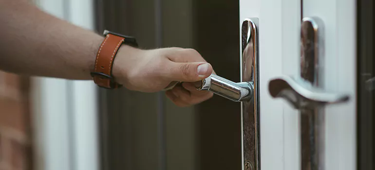 Lock Stile Activating Bracket in North Vancouver, BC